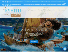 Tablet Screenshot of animationcoursesahmedabad.com